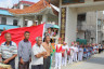 Cérémonie de bienvenue pour Ngan Siu-Mui au village de Naling