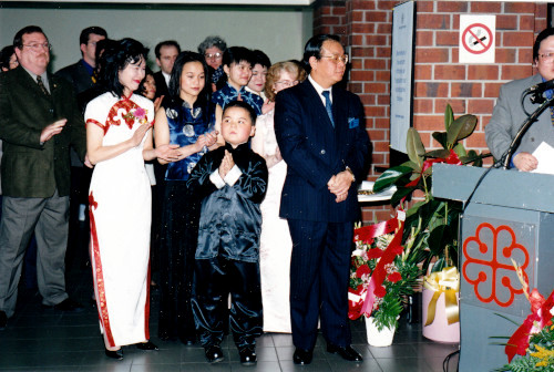 1998 First [Month of Chinese Calligraphy] (1998) held in Frontenac Culture House, Montreal