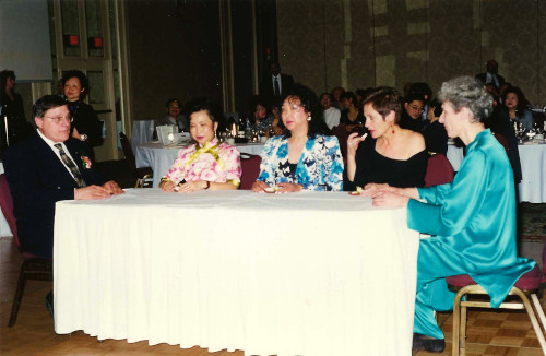 1998 [Month of Chinese Calligraphy], Tea Ceremony Demonstration by Lin Easun, Chairman of the Tenren Tea Culture Foundation