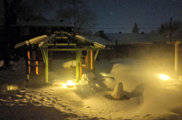 Belle construction de l'étang de jardin de Ngan Siu Mui par Jean-Yves Pelletier, 2011
