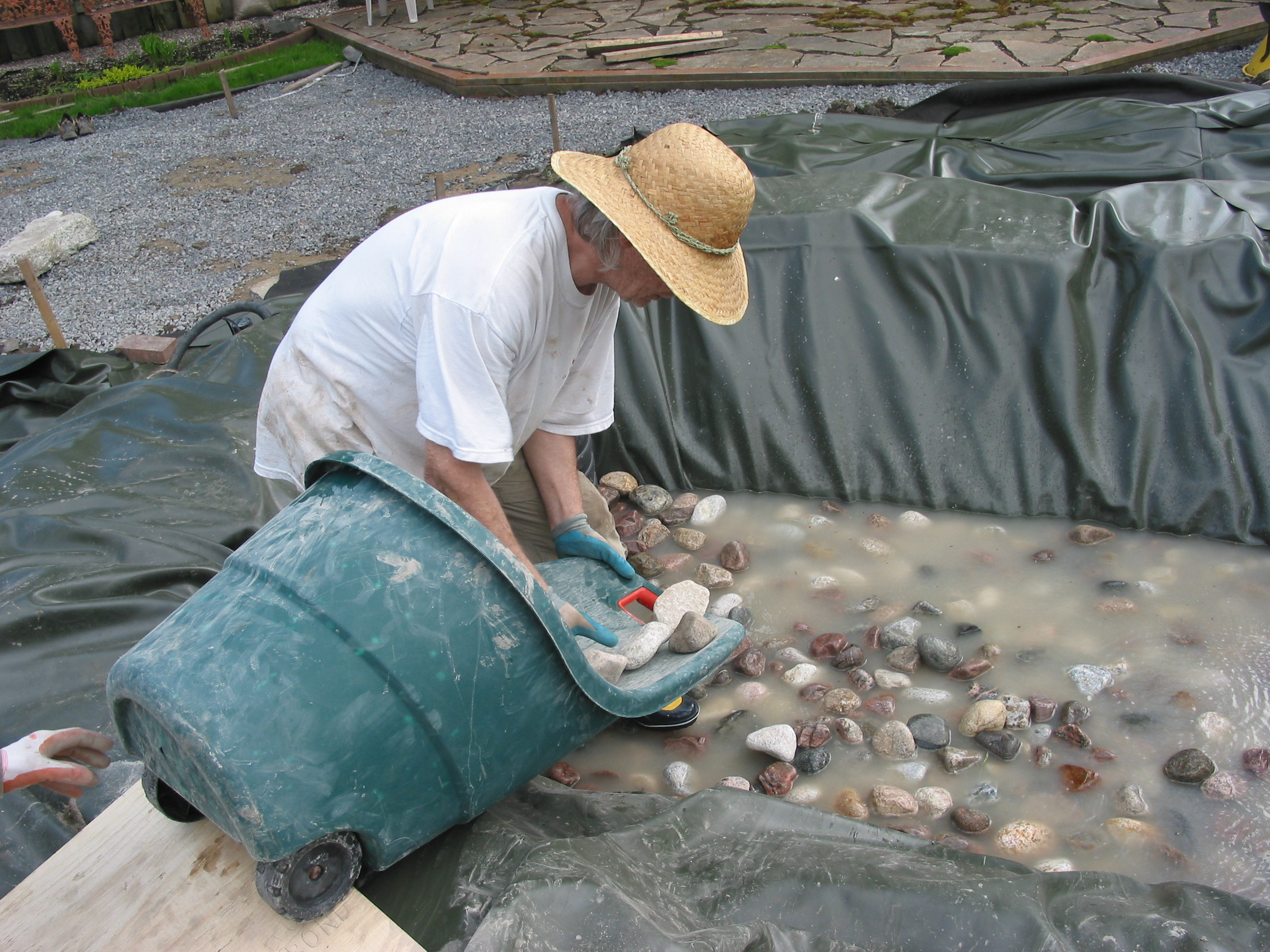 Jean-Yves Pelletier 築造 ~ 顏小梅之花園池塘, 2011